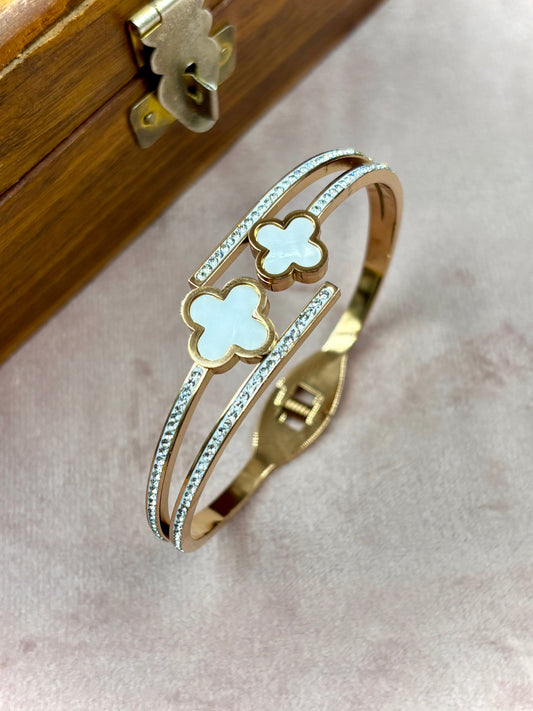 Rose Gold Finish Anti-Tarnish Bracelet – Waterproof & Durable