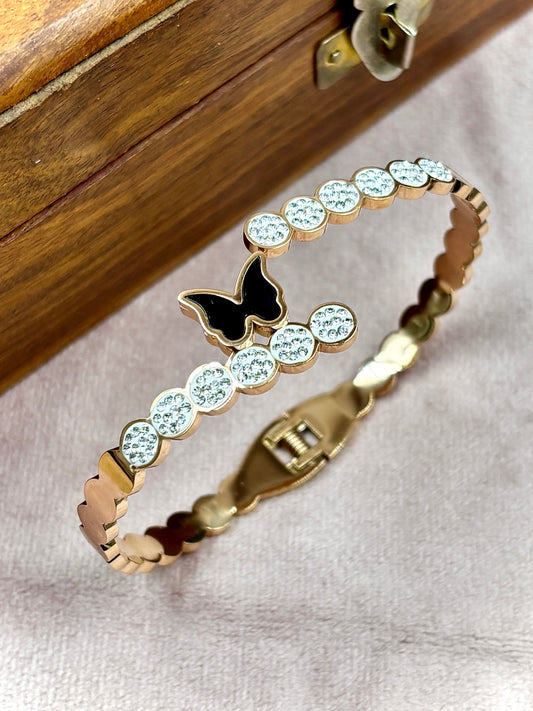 Rose Gold Anti-Tarnish Bracelet – Waterproof & Long-Lasting Shine