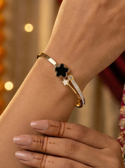 Elegant Rose Gold Anti-Tarnish Bracelet – Waterproof & Sweatproof