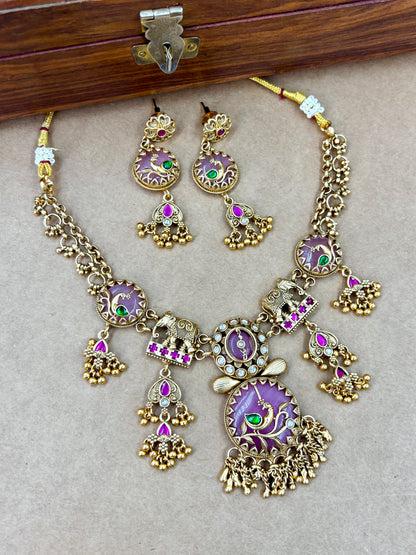 Temple Style Heritage Necklace