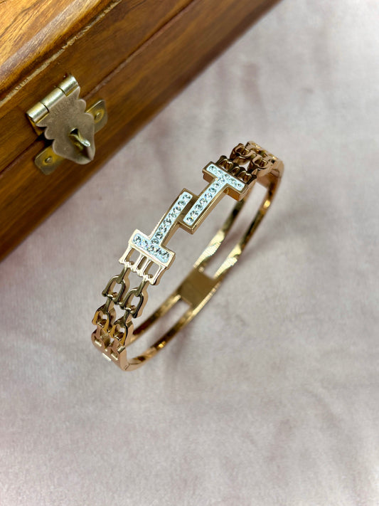 Anti-Tarnish Rose Gold Bracelet – Long-Lasting, Non-Fading Jewelry