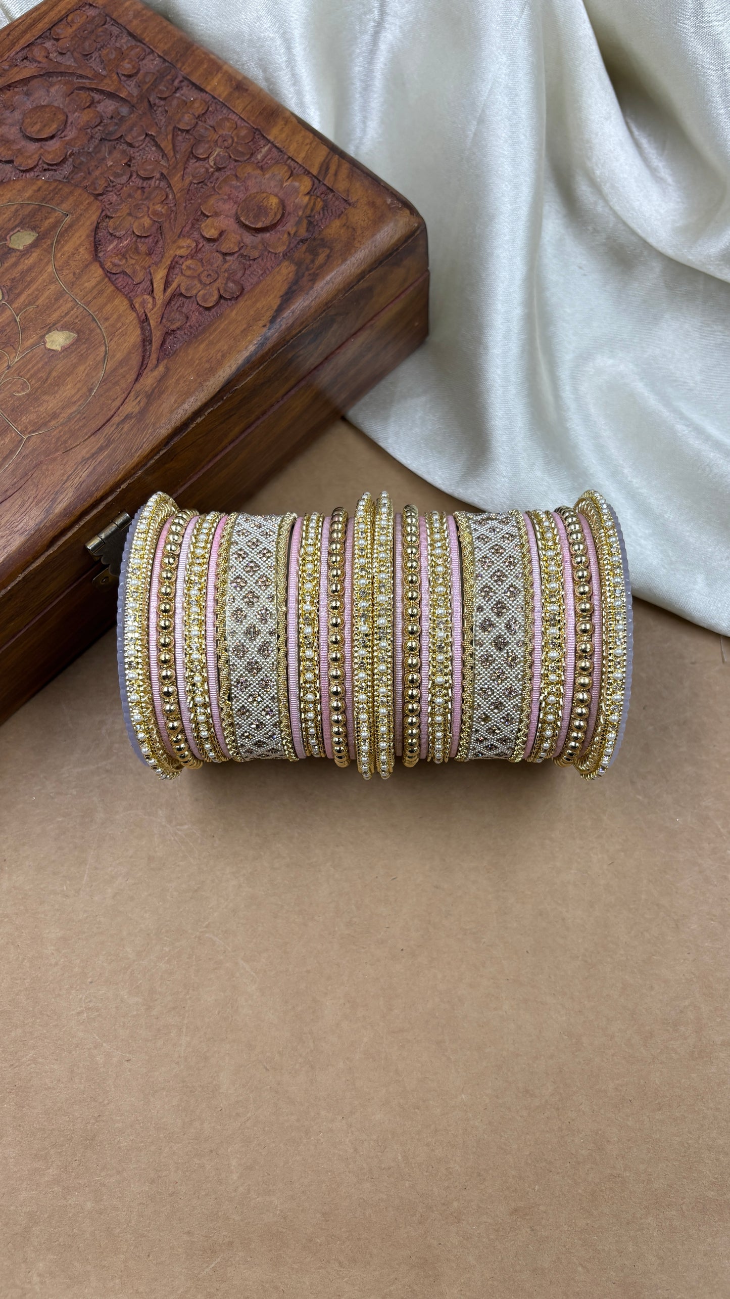 Stylish Pink Women Bangles