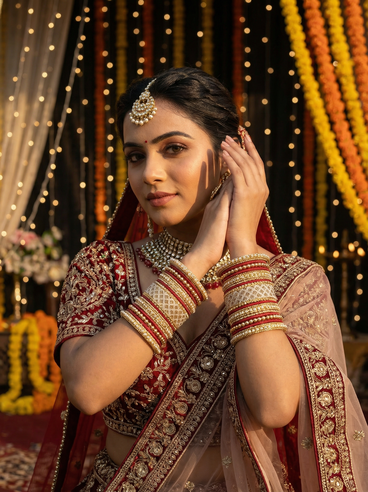 Stylish Red Women Bangles