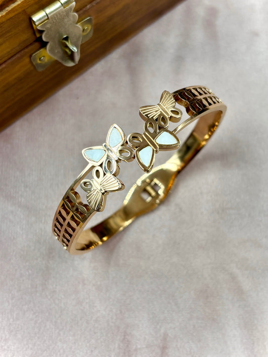 Forever Glow Rose Gold Anti-Tarnish Bracelet – Waterproof & Stylish