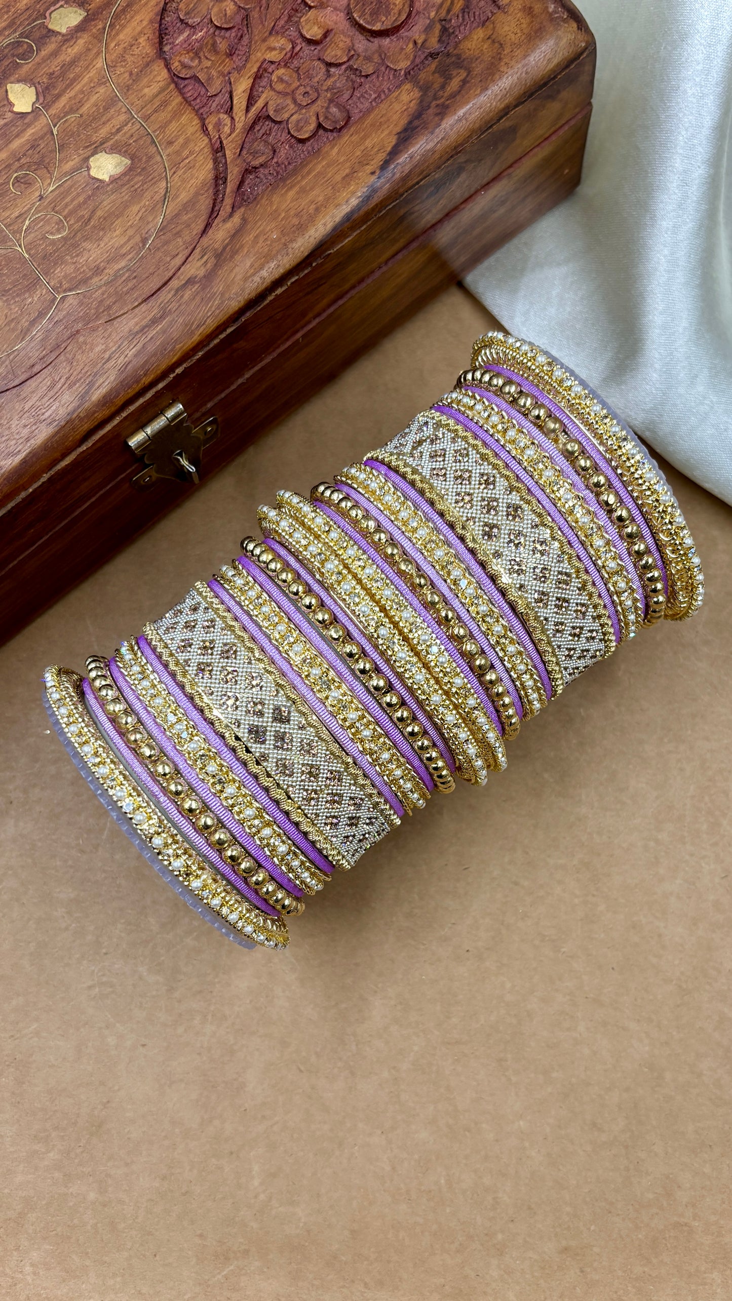 Stylish Lavender Women Bangles