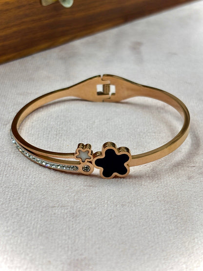 Elegant Rose Gold Anti-Tarnish Bracelet – Waterproof & Sweatproof