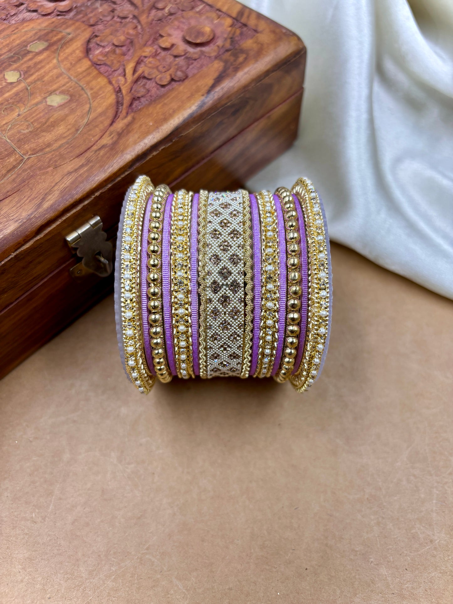 Stylish Lavender Women Bangles
