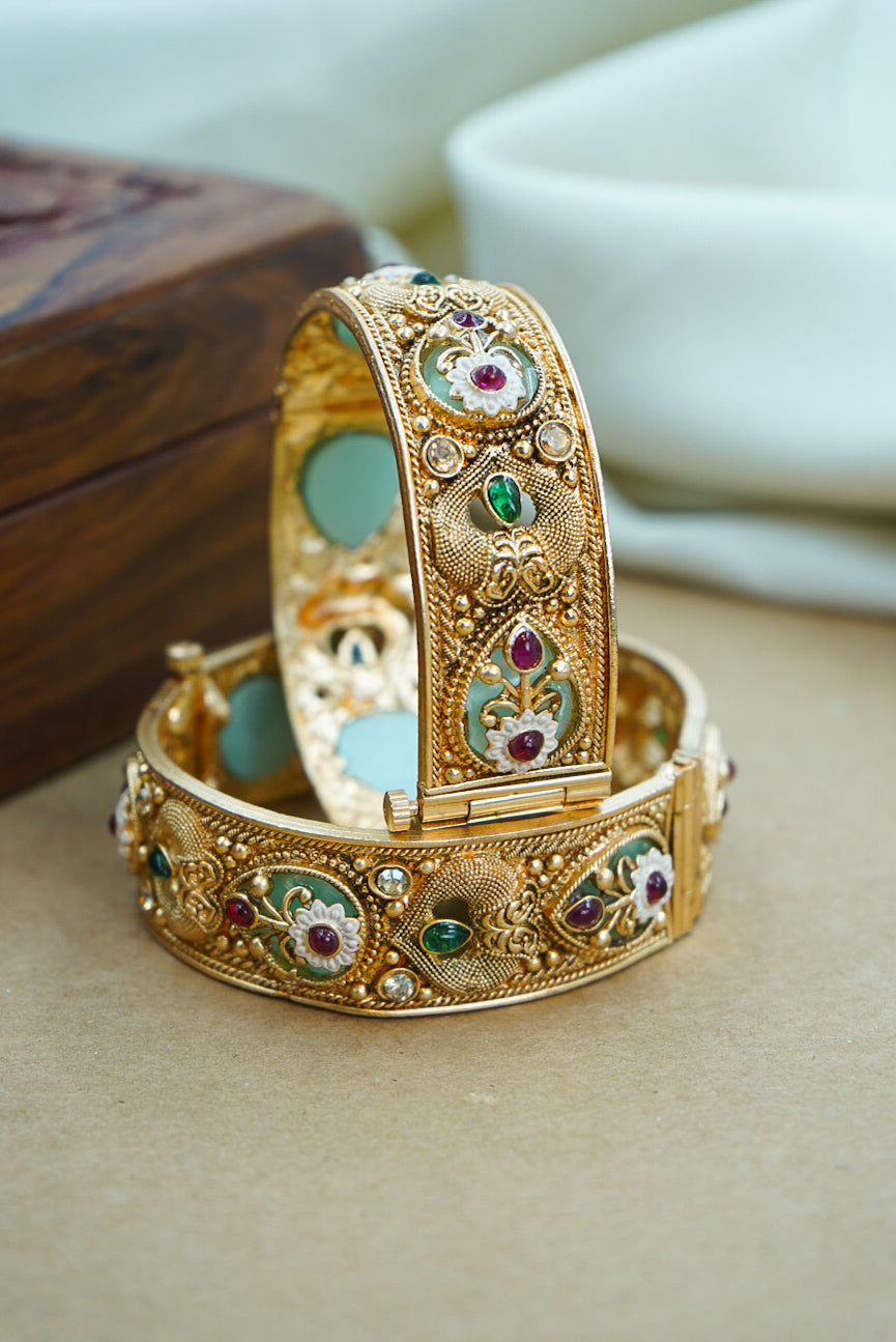 Traditional Copper Kada for Women