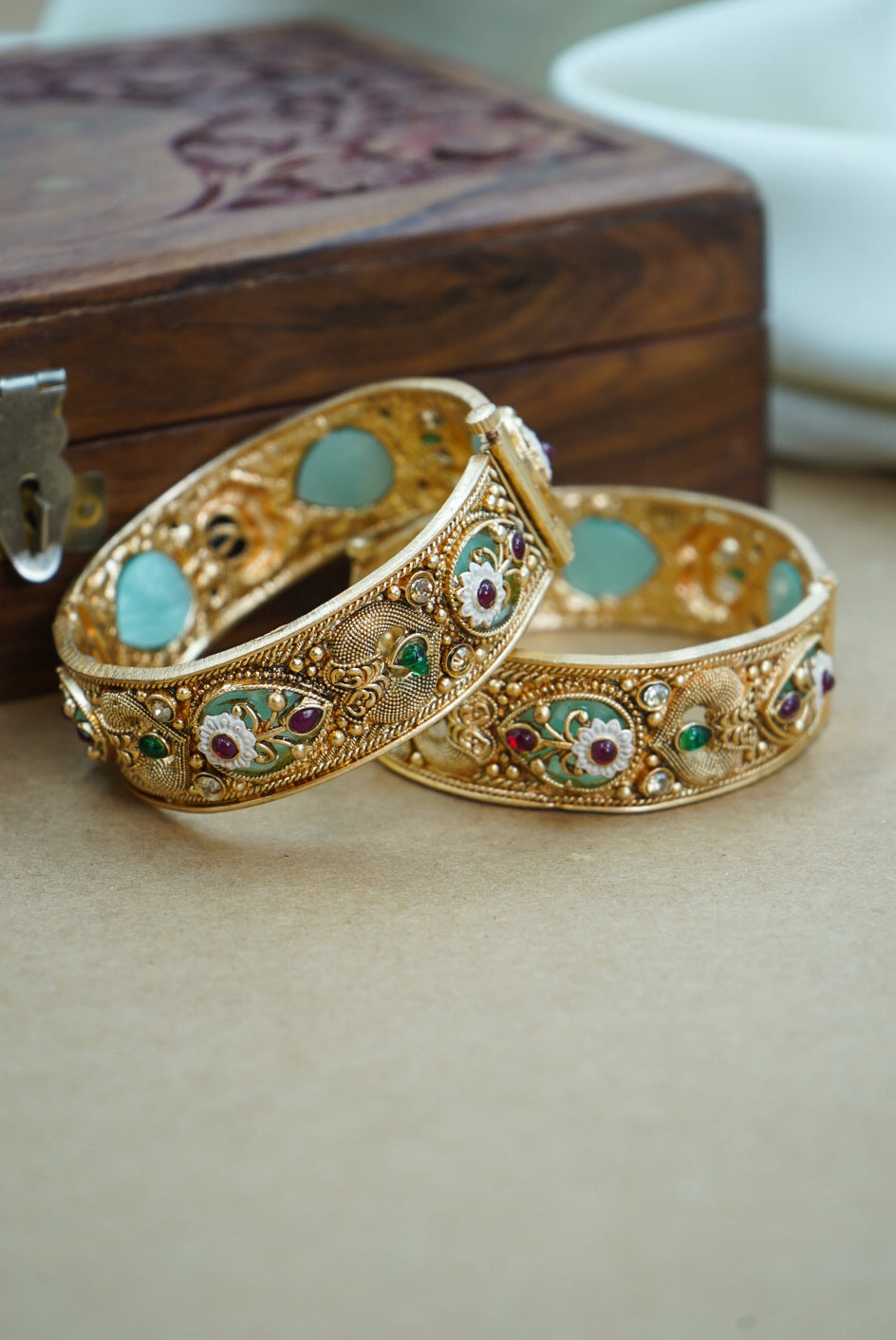 Traditional Copper Kada for Women