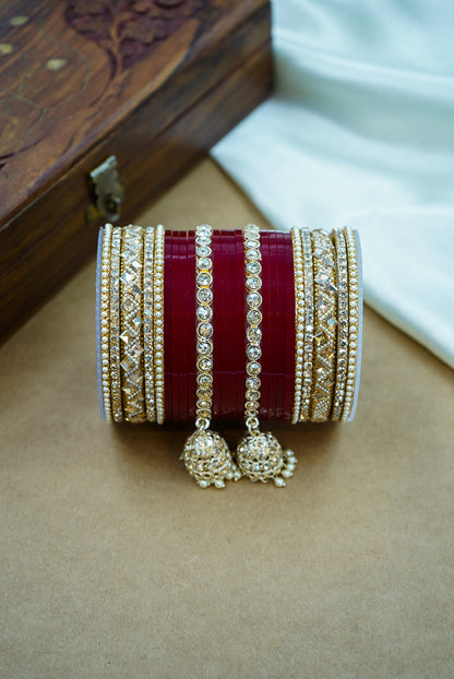 Traditional Punjabi Chooda for Brides