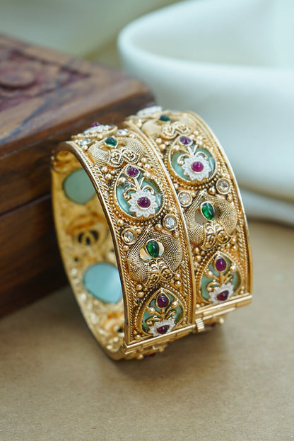 Traditional Copper Kada for Women