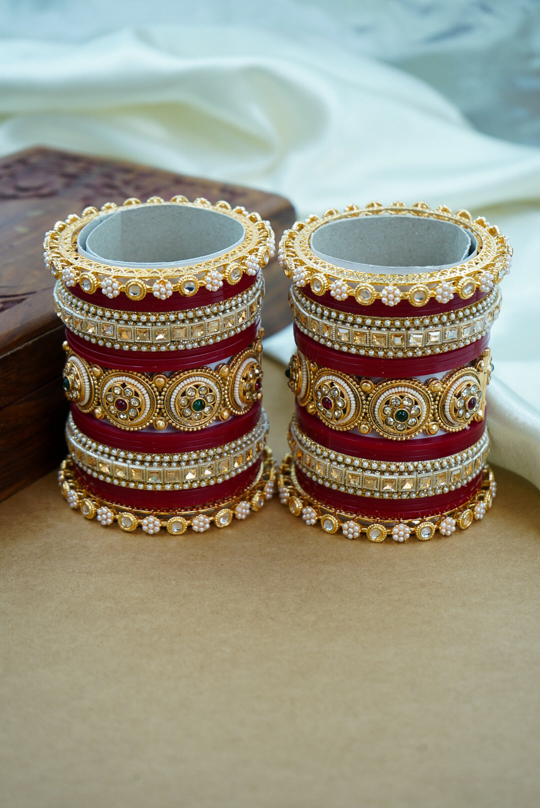 Traditional Heritage Punjabi Chooda with Kada