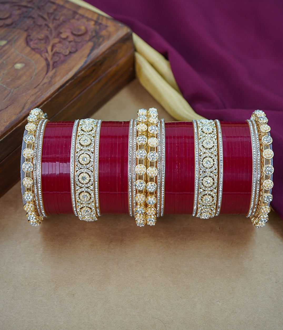 Designer Punjabi Chuda for Brides