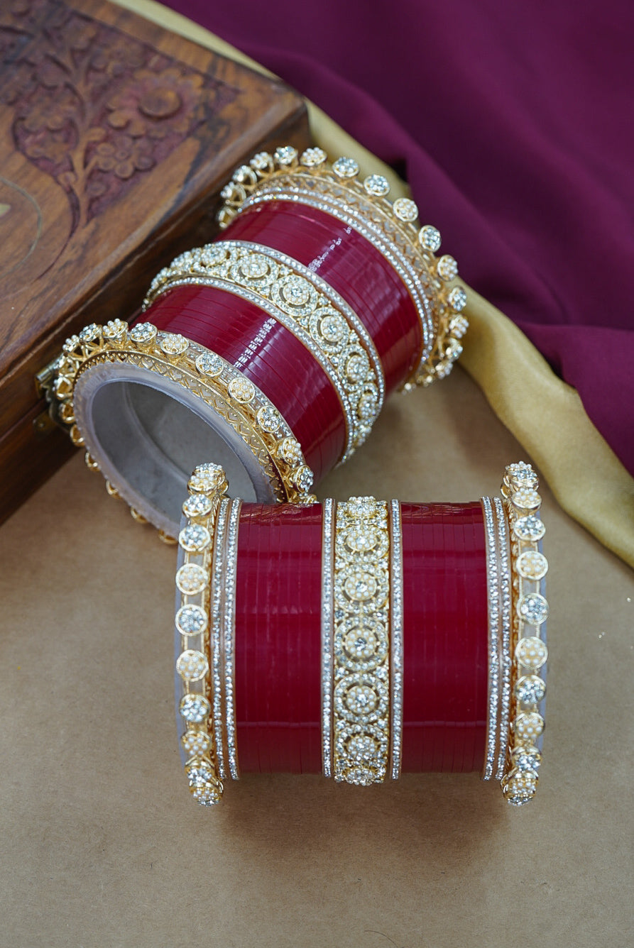 Designer Punjabi Chuda for Brides